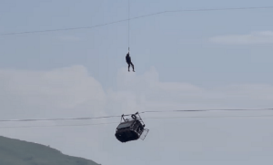 8 people rescued from cable car in KP’s Battagram not given medical aid, claims local activist