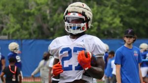 Billy Napier: Florida RB Cam Carroll Out for Season With Knee Injury