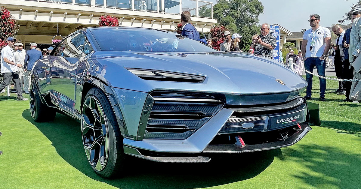 Past and future: EVs share spotlight with V-8s at Monterey