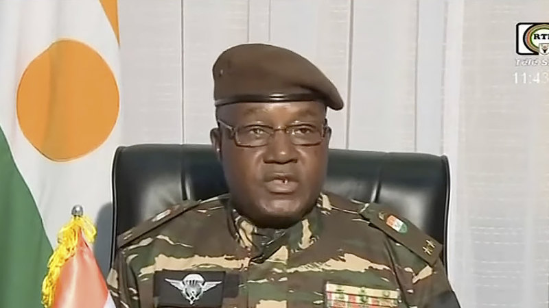 Niger coup mastermind goes on TV to declare himself new leader