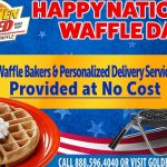 Celebrate National Waffle Day with America’s #1 Waffle – Waffle Irons Provided at No Cost with Golden Malted