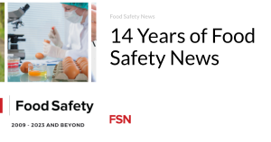 14 Years of Food Safety News