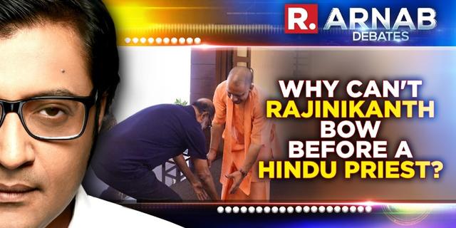 Why can’t Rajinikanth bow before a Hindu priest?