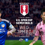 Lionel Messi’s Inter Miami to feature on CBS Sports Golazo Network’s U.S. Open semifinals coverage