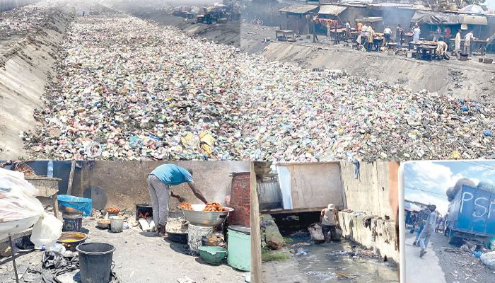 Lagos community turns canal to dumpsite, battles offensive odour, health hazards