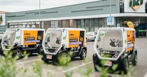 Lithuania launches Europe’s first driverless delivery robots on public roads