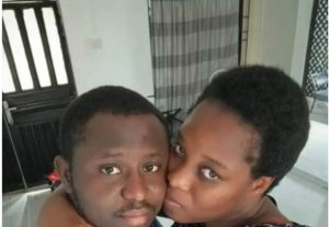 She emptied her account for me when I needed money to complete office rent – Nigerian man says as he celebrates his wife