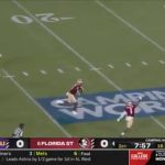 Keon Coleman Scores First Touchdown At Florida State To Take Lead Against LSU