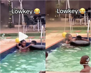 South African Couple Turns Public Swimming Pool Into a Lodge, Exchanging S–x