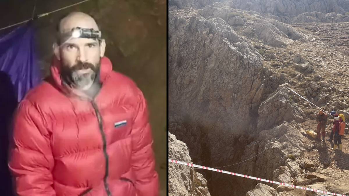 American man Mark Dickey has been safely rescued from one of Turkey’s deepest caves