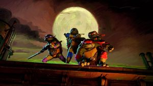 Teenage Mutant Ninja Turtles: Mutant Mayhem’s First Clip Pays Humorous Homage to Their Comics Look