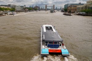 Cycle ferry to Canary Wharf plan floated as Thames Clippers go green