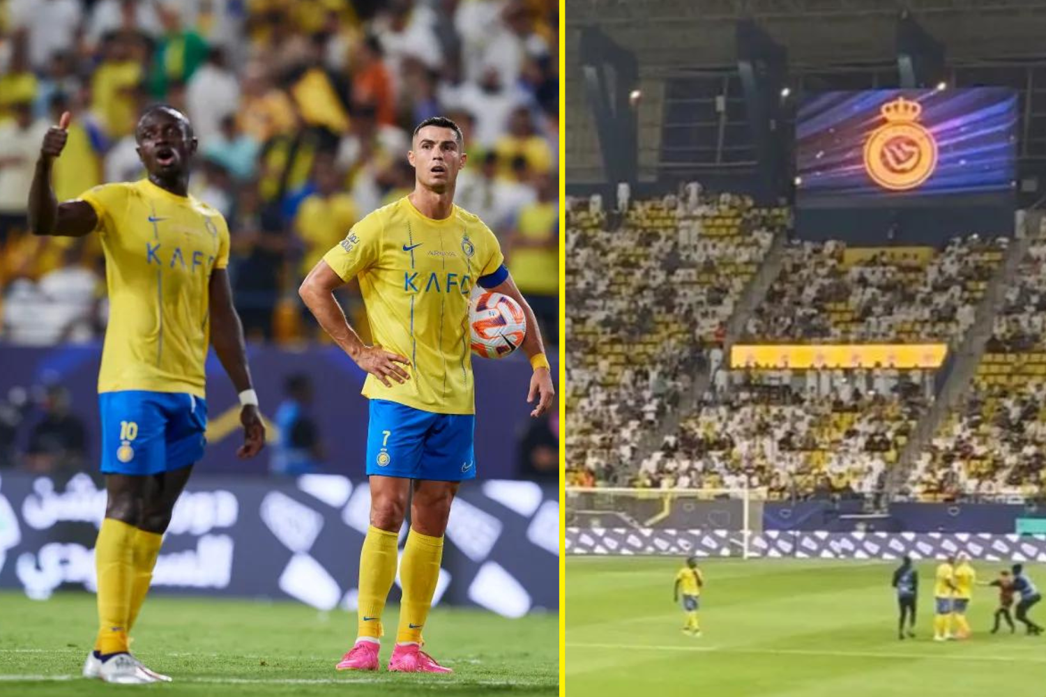 Winless Al Nassr one defeat from matching last season’s total as pitch invader tries to meet Cristiano Ronaldo