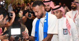 Neymar lands in Saudi ahead of unveiling ceremony