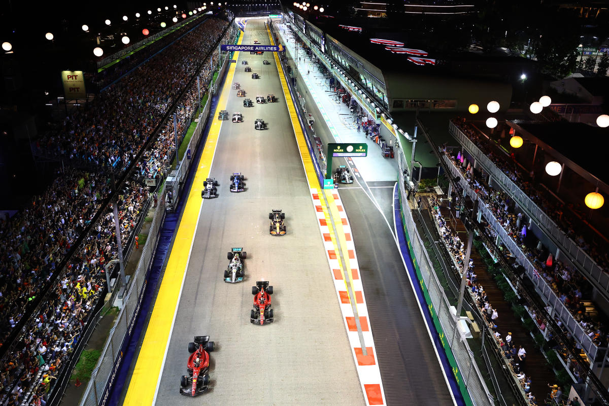 F1 schedule 2023: Dates and locations for all 23 races including this weekend in Singapore