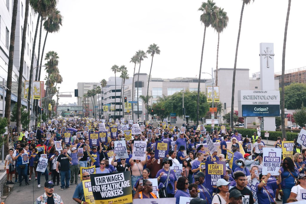 California Lawmakers Approve Nation-Leading $25 Minimum Wage for Health Workers