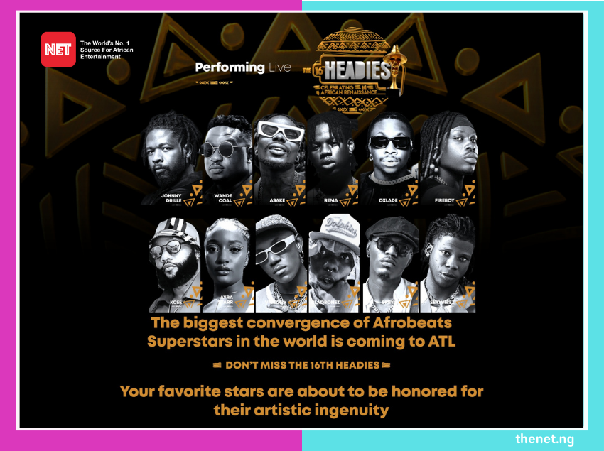 Asake, Rema, Ayra Starr, P.Diddy Top List As Headies Reveal Performers At 2023 Edition