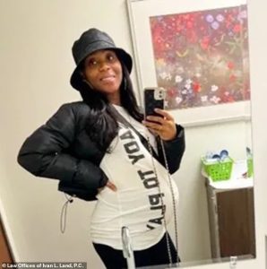 Pregnant mother-of-two wrongly arrested for robbery and carjacking after false facial recognition says she was having contractions in the holding cell: ‘Shoddy technology’ has lead to SIX people – all black – mistakenly charged : NEWSFINALE