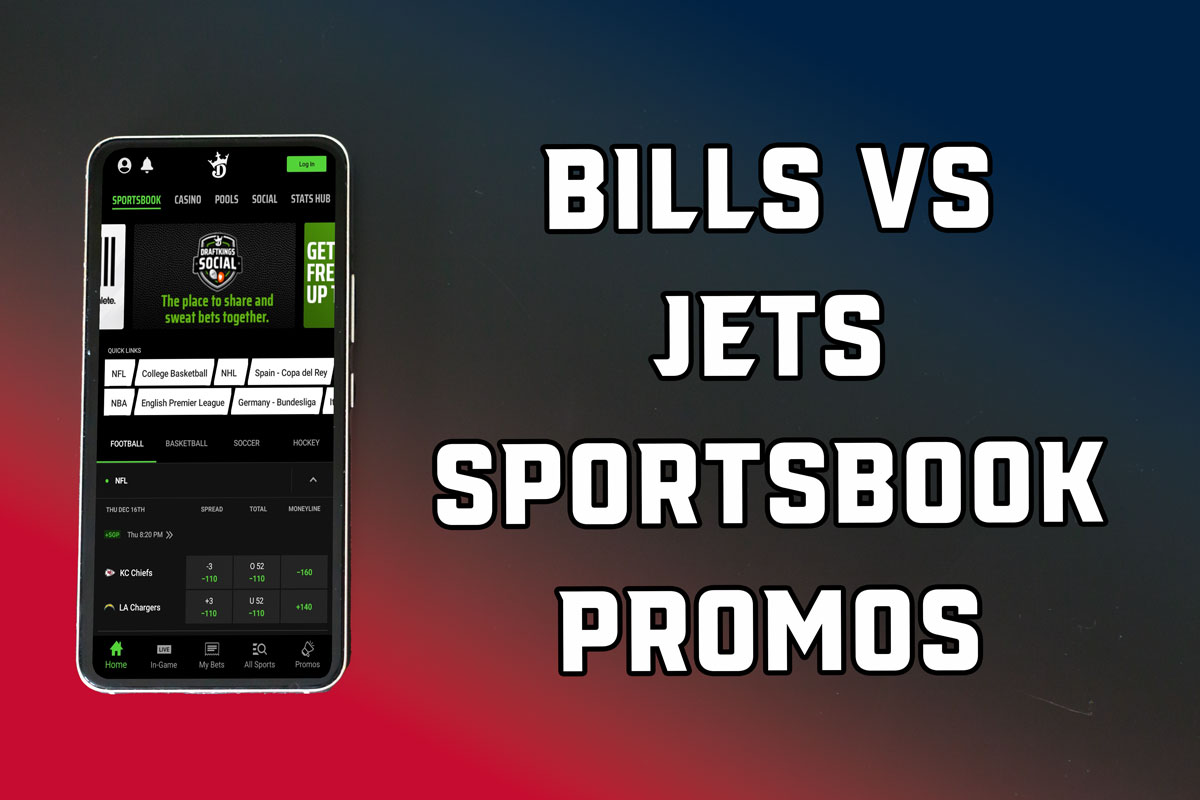 Bills-Jets Betting Promos: $2,000+ Monday Night Football Sportsbook Bonuses