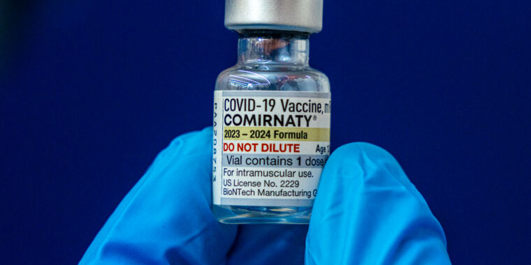 More than half of Americans plan to get updated COVID shot