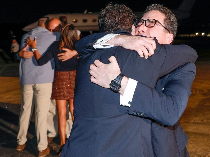 ‘FREEDOM!’: Americans released by Iran arrive home, tearfully embrace their loved ones