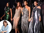 The supermodels and me by ALEXANDRA SHULMAN: Cindy Crawford’s girl-next-door looks sold the most magazines, Naomi Campbell’s notoriety made her more covetable, Christy Turlington knew how to party and Linda Evangelista could make anything look like Chanel