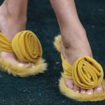 What’s With All the Fluffy Shoes at London Fashion Week?