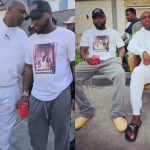 “Safest record label owner” Isreal DMW hails Davido as they step out for Mohbad’s candlelight procession