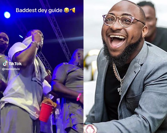 Moment Davido Rejects An Already Opened Bottle Of Water At Mohbad’s Vigil