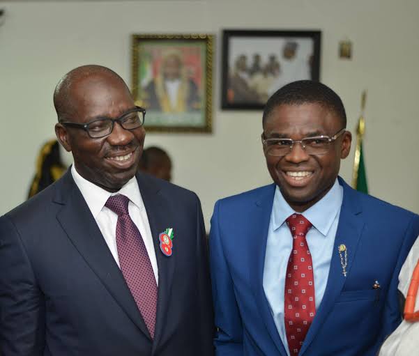 BREAKING: Edo Deputy Governor Shuaibu Relocates Office from Government House [VIDEO]