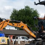 First all-electric CASE mini excavator goes to work in North America