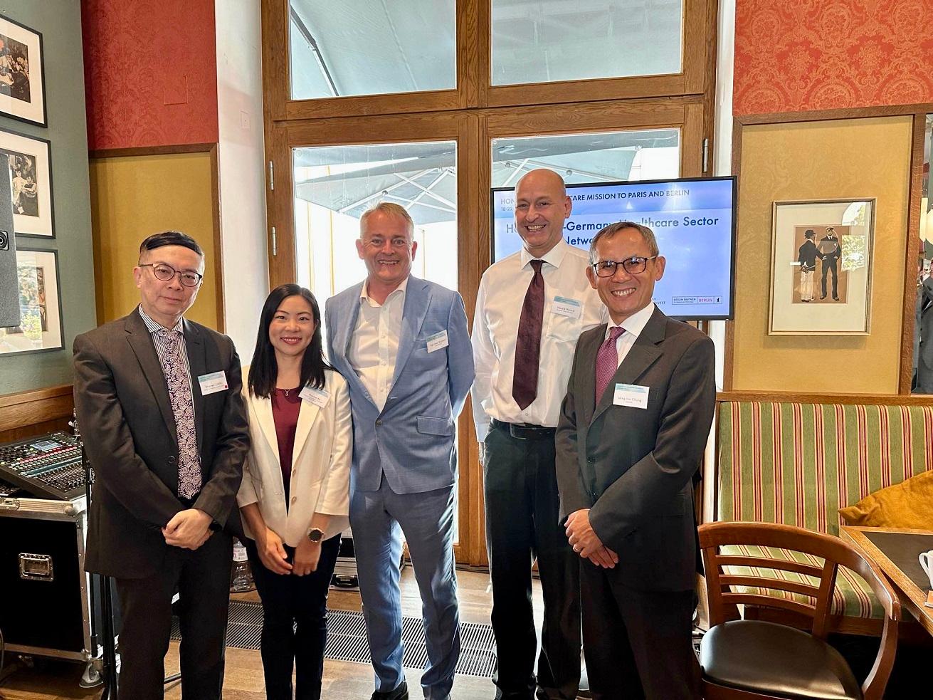 Building a bridge between Hong Kong and German healthcare sectors (with photo)