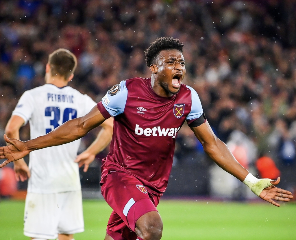 Mohammed Kudus scores to inspire West Ham to comeback win over Backa Topola