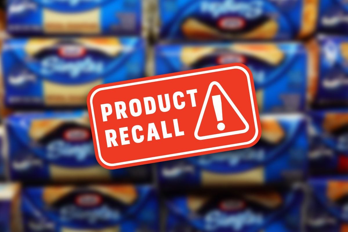 Kraft Just Recalled 83,800 Cases of Its American Cheese Slices