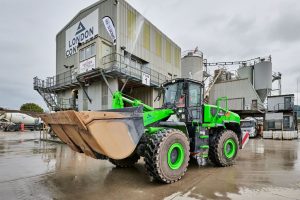 Europe’s first electric loading shovel comes to London