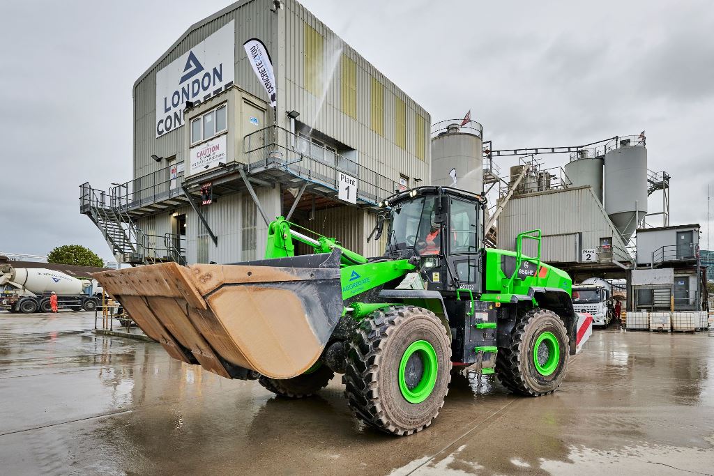 Europe’s first electric loading shovel comes to London