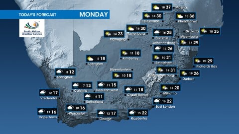 Weather Forecast | Monday 25 September 2023