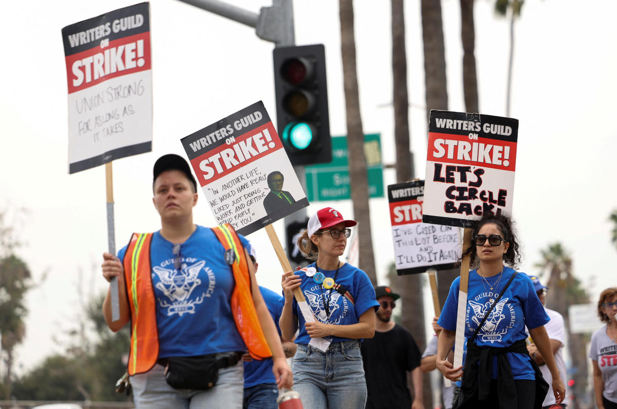 The Hollywood writers strike may soon end after tentative deal is struck