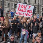 Hundreds descend on London to protest against Rishi Sunak’s ban on XL bully dogs