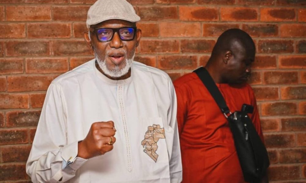 Akeredolu Resumes Duty After Prolonged Medical Vacation