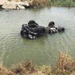 One Dead And Two Injured As Vehicle Plunges Into River 