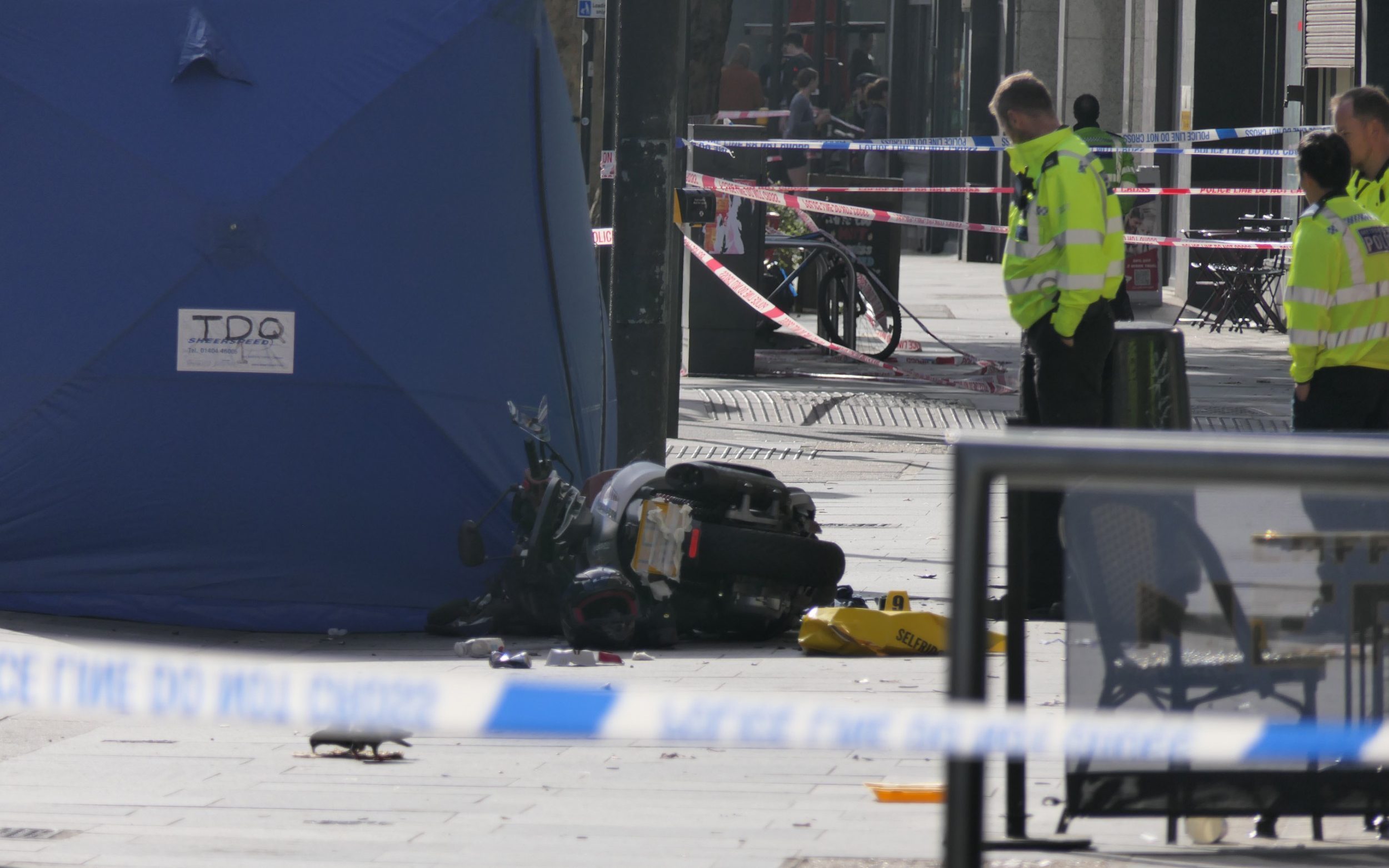 Motorcyclist killed after police pursuit in central London