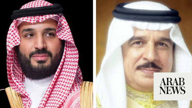 Saudi crown prince offers condolences to Bahrain king over military deaths