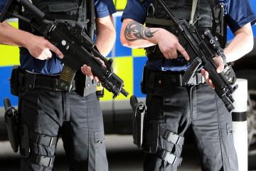 Armed officers from Thames Valley Police not drafted in to London