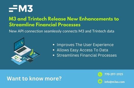 M3 and Trintech Release New Enhancements to Streamline Financial Processes