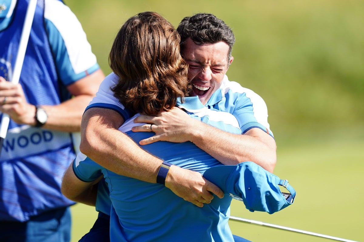 Ryder Cup 2023 LIVE: Day 1 scores and updates as Rory McIlroy aims to help Europe build on morning clean sweep