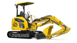 Komatsu follows European release of 3-ton lithium-ion mini excavator with Japan launch