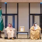 Saudi Foreign Minister Meets Bahraini Counterpart