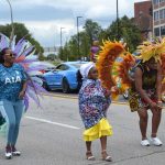 Colourful carnival street parade highlights African culture