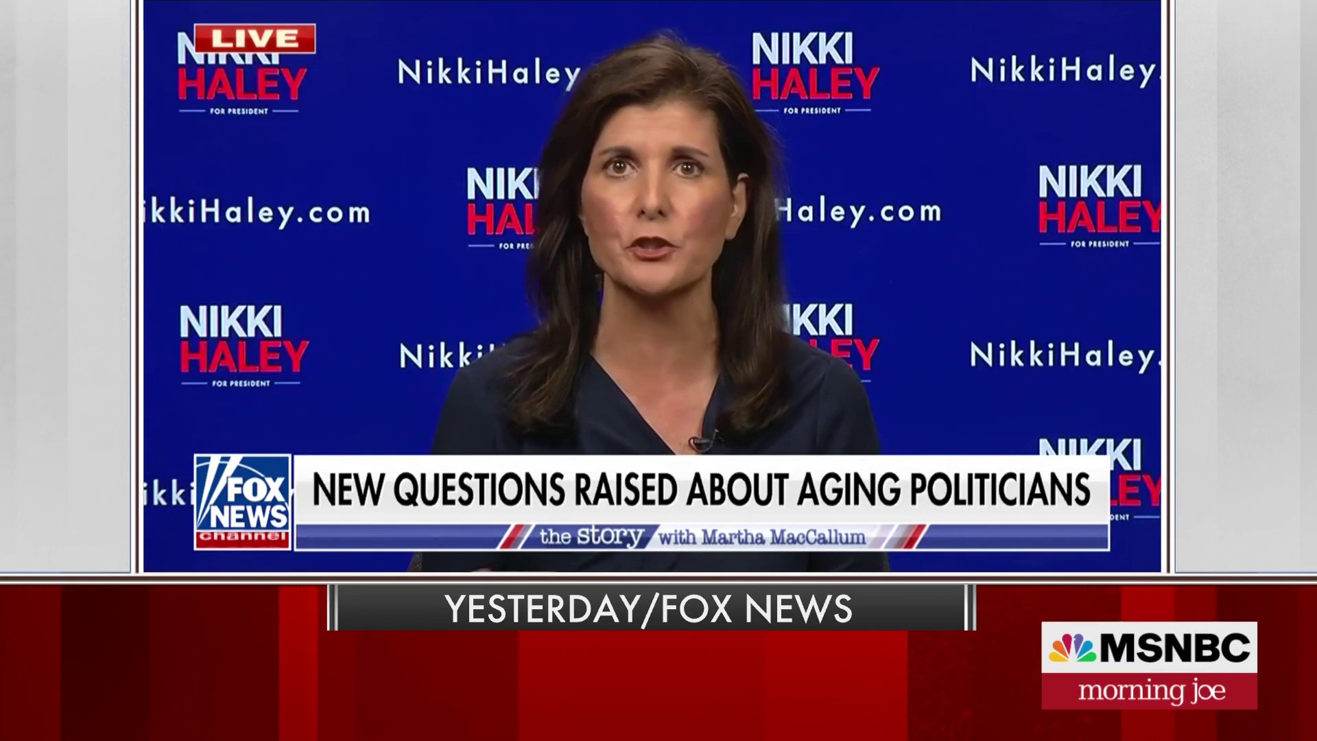 Nikki Haley calls Senate the most ‘privileged nursing home in the country’